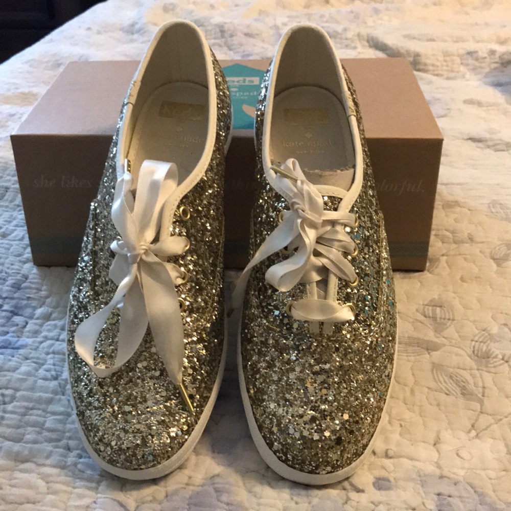 Kate Spade Keds -GOLD